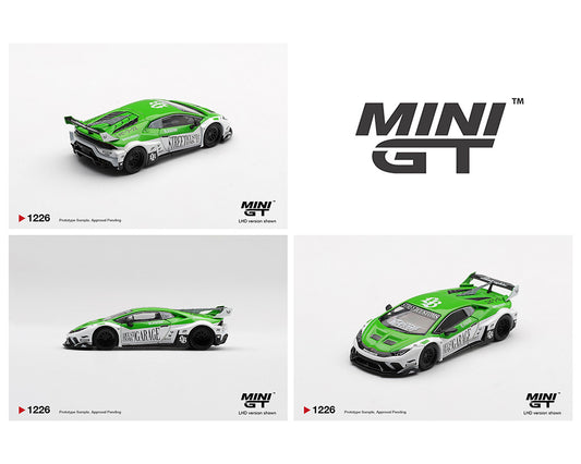 (PRE-ORDER) Mini GT 1:64 LB★WORKS Lamborghini Huracán GT STREET CUSTOMS MGT01226-BL