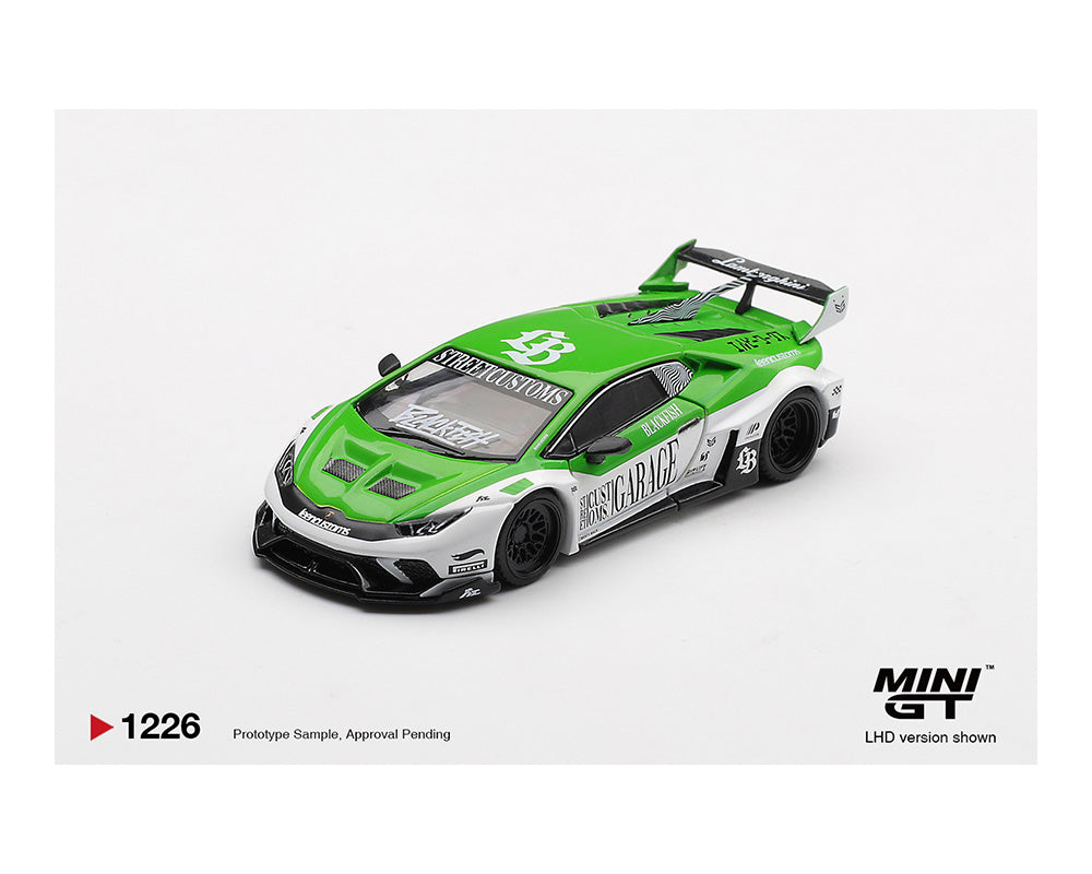 (PRE-ORDER) Mini GT 1:64 LB★WORKS Lamborghini Huracán GT STREET CUSTOMS MGT01226-BL