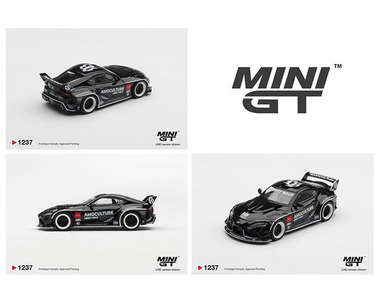 (PRE-ORDER) Mini GT 1:64 Toyota GR Supra LB Works AMOCULTURE – Limited Edition MGT01237-BL