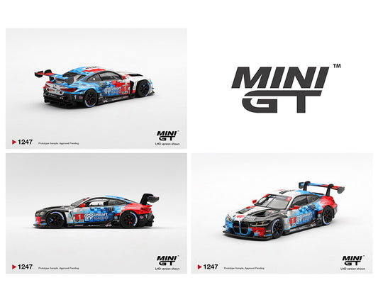 (PRE-ORDER) Mini GT 1:64 BMW M4 GT3 EVO #1 Paul Miller Racing 2025 IMSA Daytona 24Hrs – Limited Edition MGT01247-BL