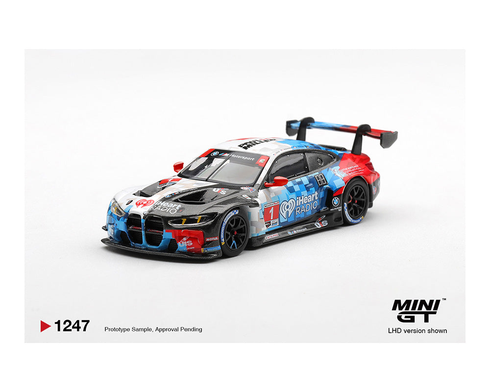 (PRE-ORDER) Mini GT 1:64 BMW M4 GT3 EVO #1 Paul Miller Racing 2025 IMSA Daytona 24Hrs – Limited Edition MGT01247-BL