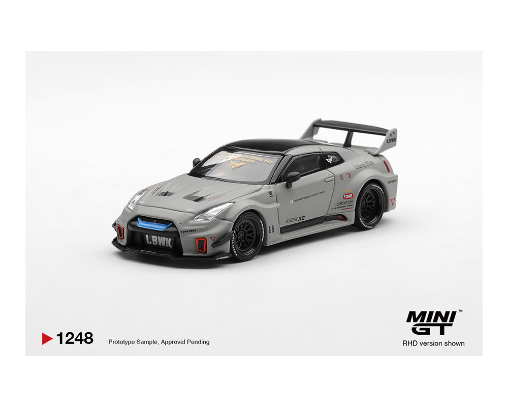 (PRE-ORDER) Mini GT 1:64 NISSAN LB-Silhouette WORKS GT 35GT-RR Ver.1 – Matt Grey – Limited Edition MGT01248-BL
