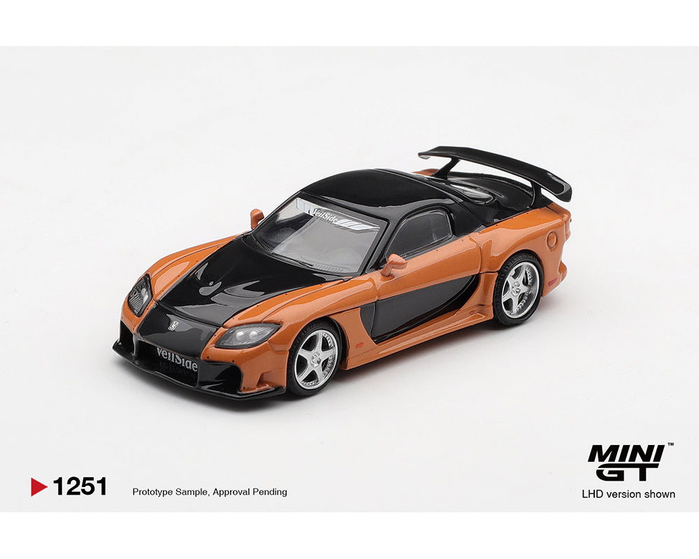 (PRE-ORDER) Mini GT 1:64 Mazda RX-7 VeilSide Fortune “The Fast and the Furious Tokyo Drift” Han Seoul-Oh- Limited Edition MGT01251-BL