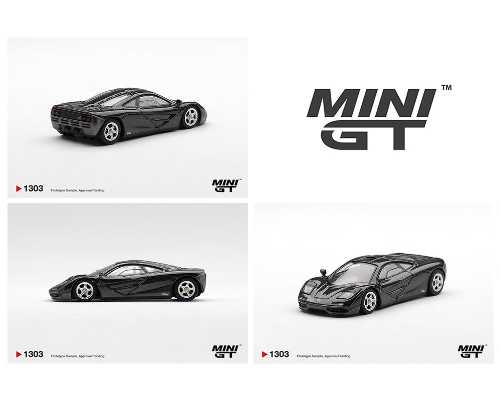 (PRE-ORDER) Mini GT 1:64 McLaren F1 – Blue Black Metallic – Limited Edition MGT01303-BL