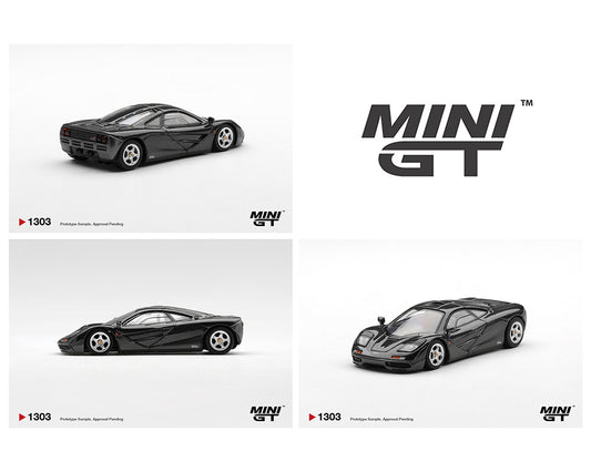 (PRE-ORDER) Mini GT 1:64 McLaren F1 – Blue Black Metallic – Limited Edition MGT01303-BL