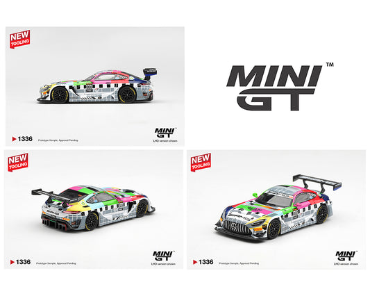 (PRE-ORDER) Mini GT 1:64 Mercedes-AMG GT3 #888 Mercedes-AMG Team GMR Meguiar´s Bathurst 12 Hour 2025 – Limited Edition MGT01336-BL