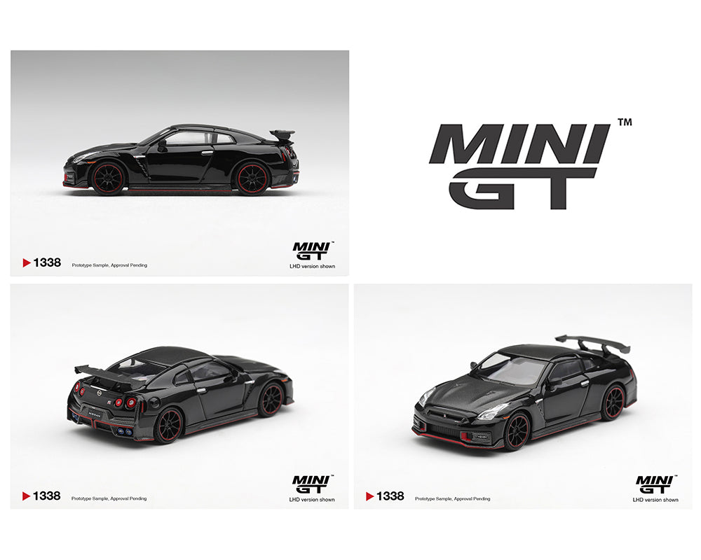 (PRE-ORDER) Mini GT 1:64 Nissan GT-R Nismo 2024 – Black – Limited Edition MGT01338-BL