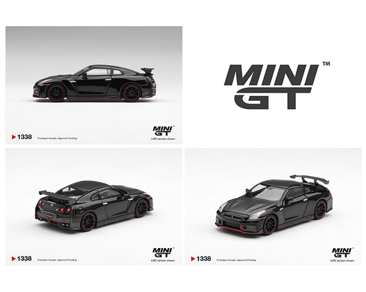 (PRE-ORDER) Mini GT 1:64 Nissan GT-R Nismo 2024 – Black – Limited Edition MGT01338-BL