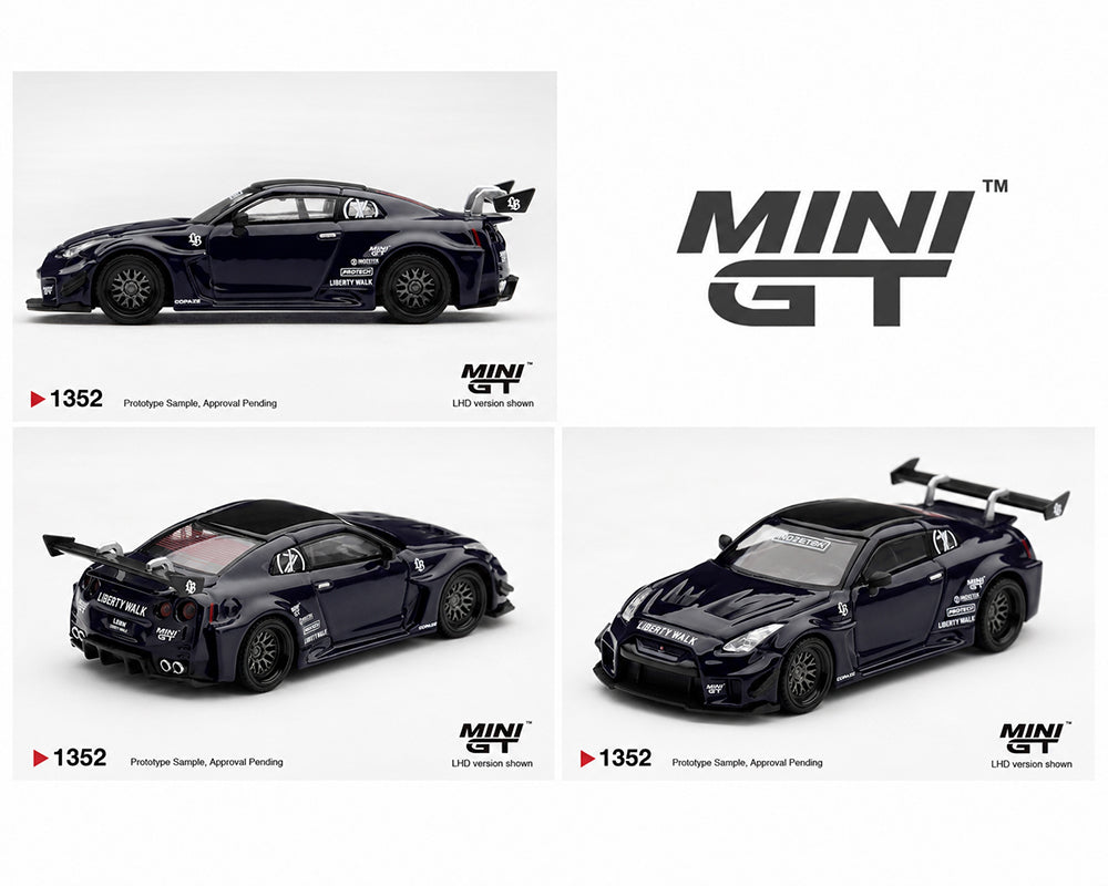 (PRE-ORDER) Mini GT 1:64 LB-Silhouette WORKS GT NISSAN 35GT-RR Ver.2 INOZETEK Edition – Limited Edition MGT01352-BL