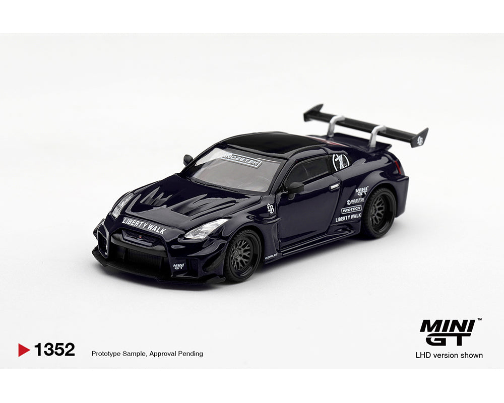 (PRE-ORDER) Mini GT 1:64 LB-Silhouette WORKS GT NISSAN 35GT-RR Ver.2 INOZETEK Edition – Limited Edition MGT01352-BL