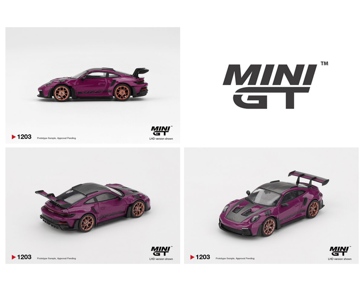 (PRE-ORDER) Mini GT 1:64 Porsche 911 (992.1) Rubystone Red Set of 4 – Special Edition