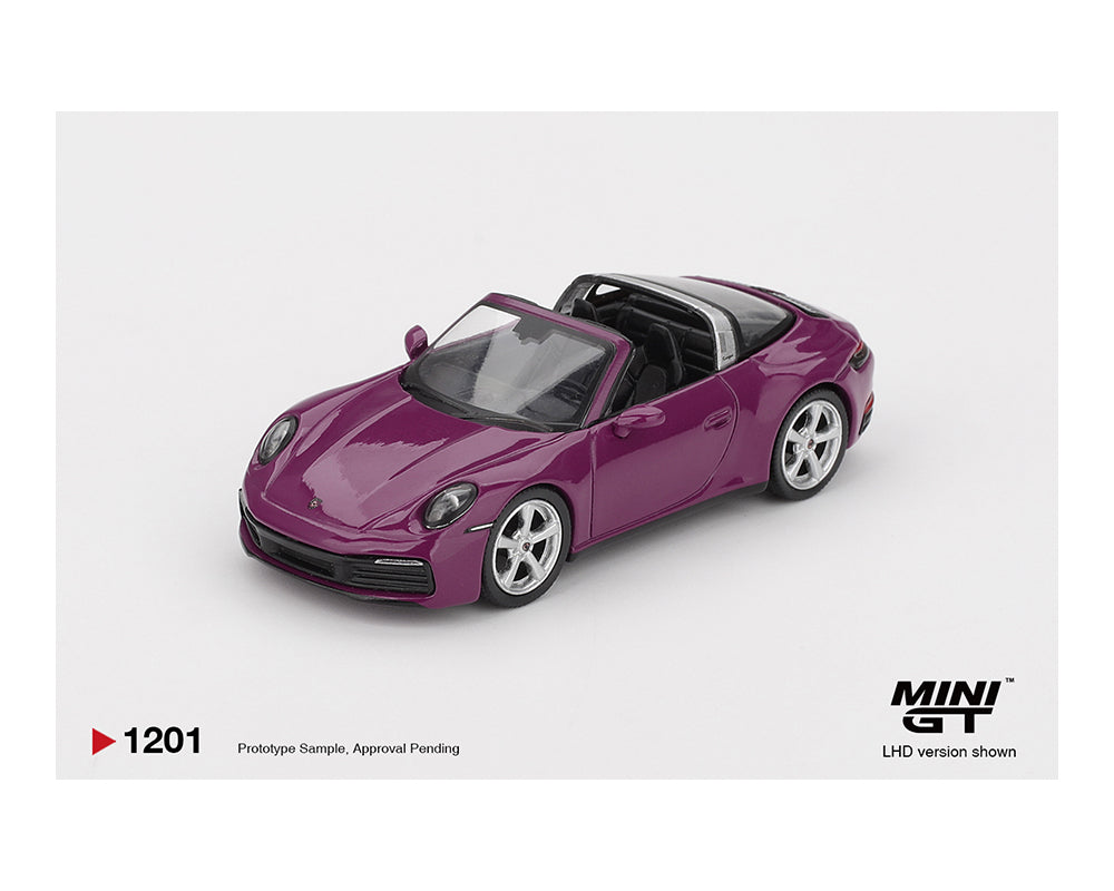 (PRE-ORDER) Mini GT 1:64 Porsche 911 (992.1) Rubystone Red Set of 4 – Special Edition
