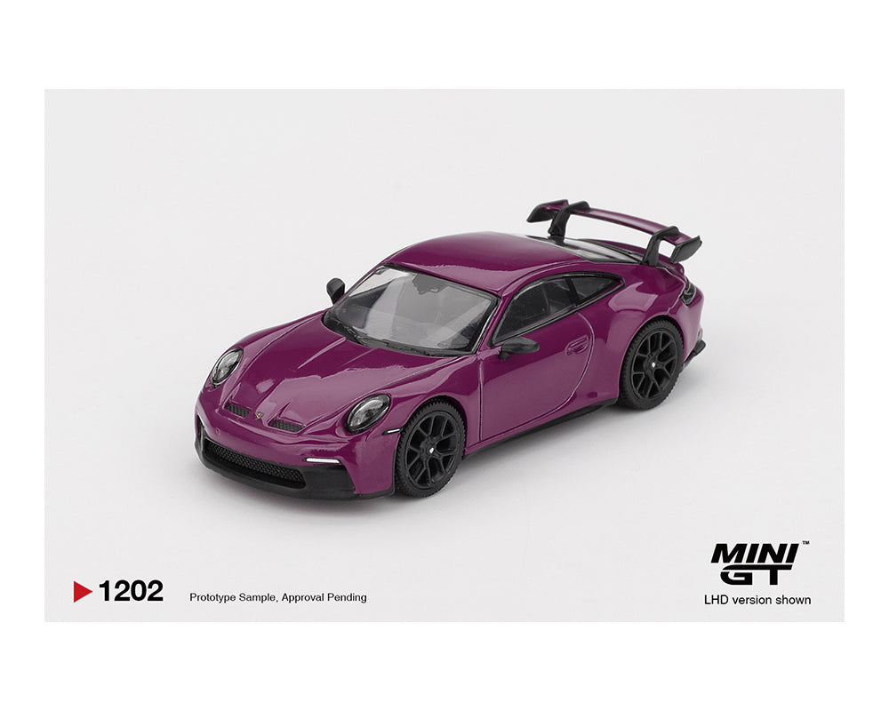 (PRE-ORDER) Mini GT 1:64 Porsche 911 (992.1) Rubystone Red Set of 4 – Special Edition