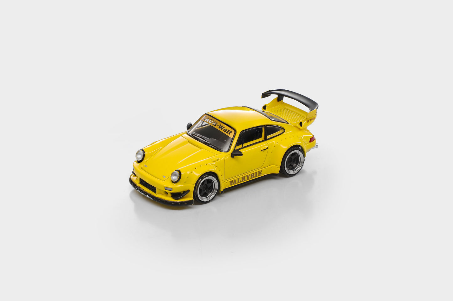 (PRE-ORDER) MODELMODEL 1:64 RWB 930 Valkyrie Yellow (Paper Box) MM64-RWB930-005