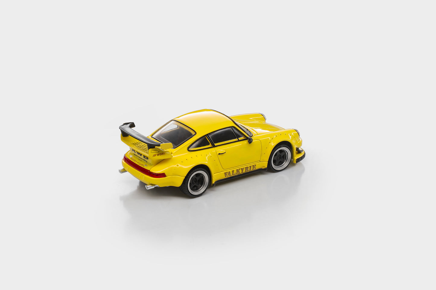 (PRE-ORDER) MODELMODEL 1:64 RWB 930 Valkyrie Yellow (Paper Box) MM64-RWB930-005