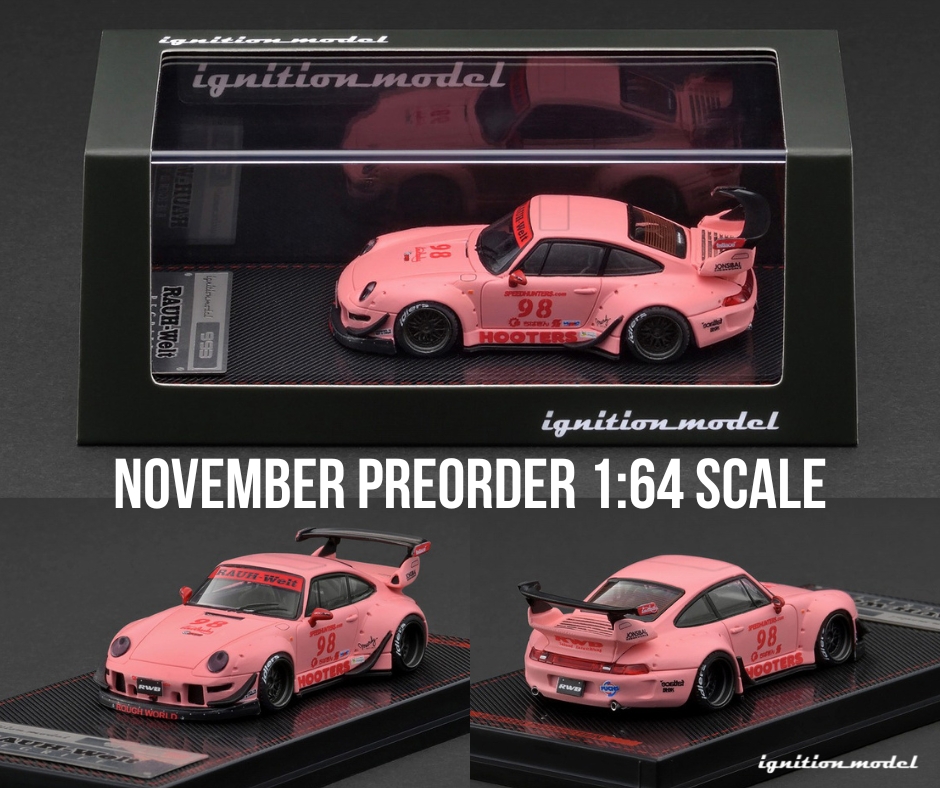 (PRE-ORDER) Ignition Model 1:64 RWB 993 Matte Pink IG3992