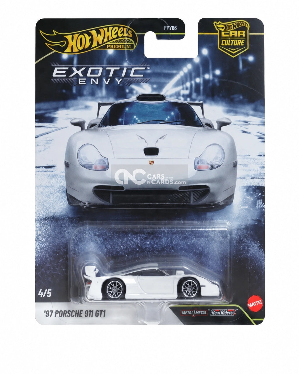 (PRE-ORDER) 2027 Hot Wheels 1:64 Premium Car Culture "B Case" Exotic Envy Factory Sealed Case of 10 Cars FPY86-962B
