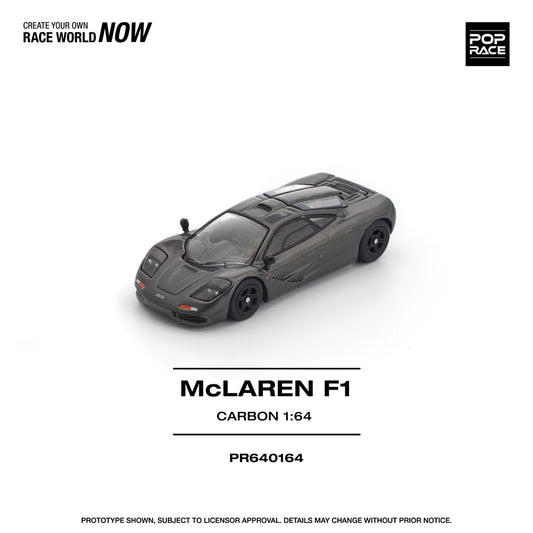 (PRE-ORDER) POPRACE 1:64 McLAREN F1 CARBON EDITION PR640164
