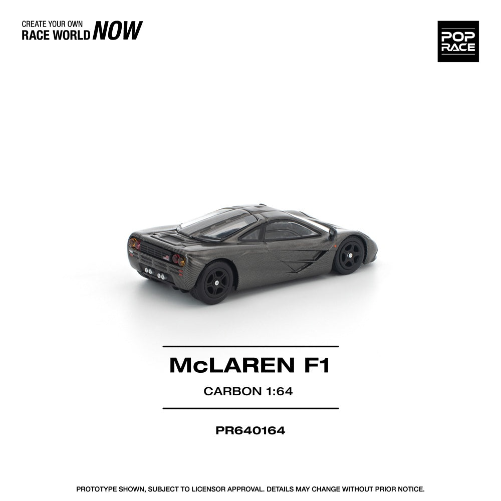 (PRE-ORDER) POPRACE 1:64 McLAREN F1 CARBON EDITION PR640164