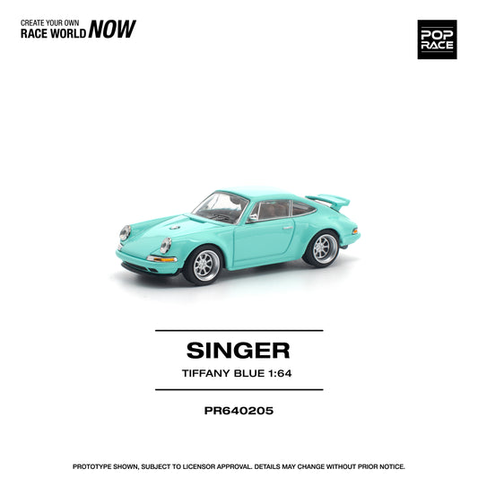 (PRE-ORDER) POPRACE 1:64 SINGER 964 TIFFANY BLUE PR640205