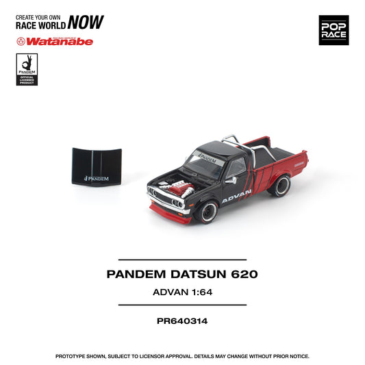 (PRE-ORDER) POPRACE 1:64 PANDEM DATSUN 620 ADVAN PR640314