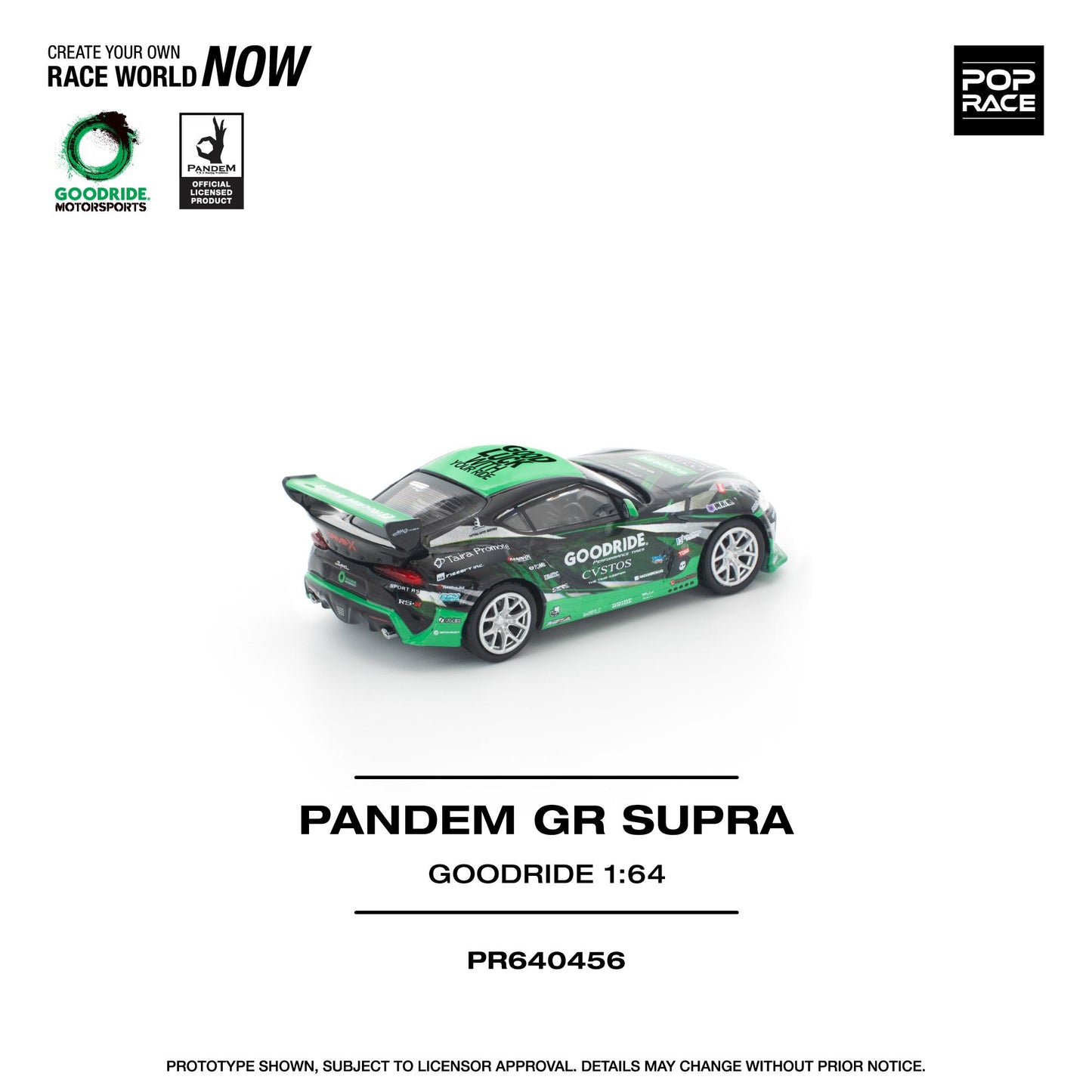 (PRE-ORDER) POPRACE 1:64 GOODRIDE PANDEM GR SUPRA PR640456