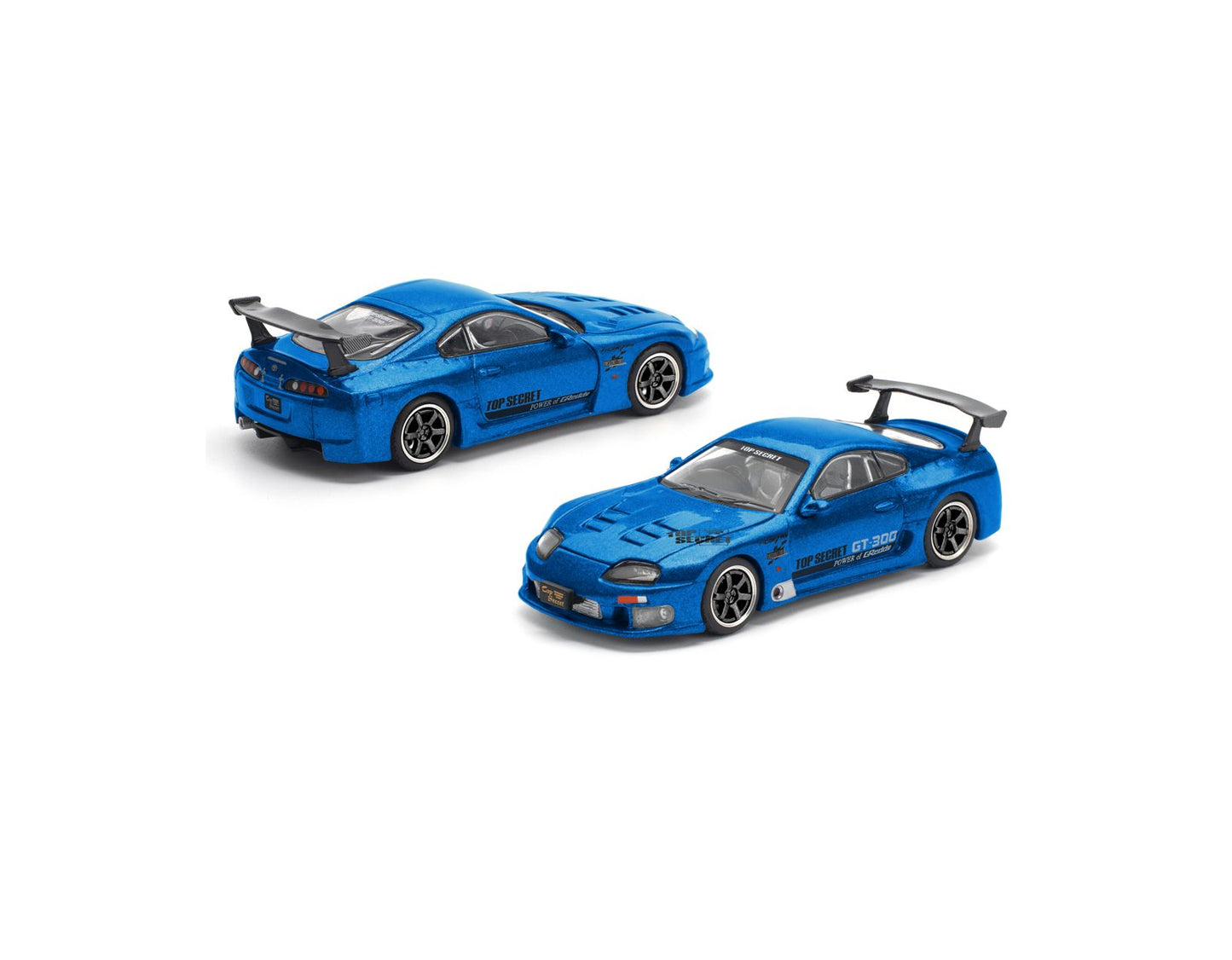 (PRE-ORDER) POPRACE 1:64 TOP SECRET SUPRA GT500 (A80) - BLUE (enigma exclusive edition) PRE028