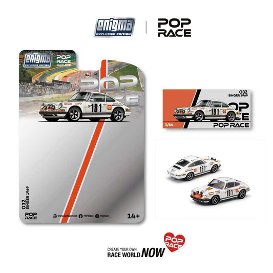 (PRE-ORDER) POPRACE 1:64 SINGER 1969 TOUR DE FRANCE #181 (enigma exclusive edition) PRE032