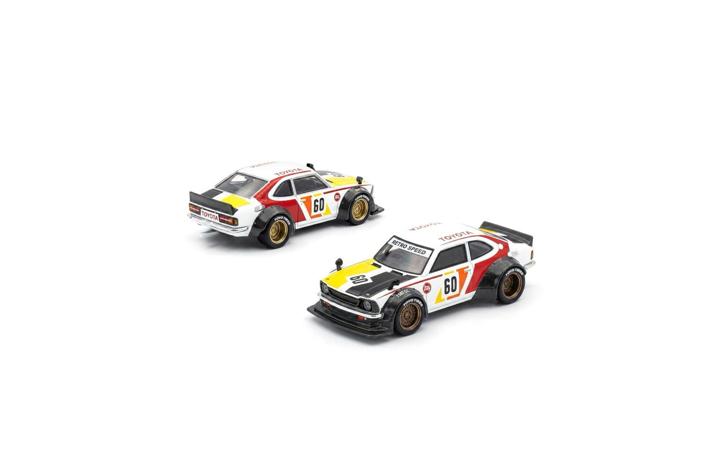 (PRE-ORDER) POPRACE 1:64 COROLLA KE25 RACING (enigma exclusive edition) PRE034
