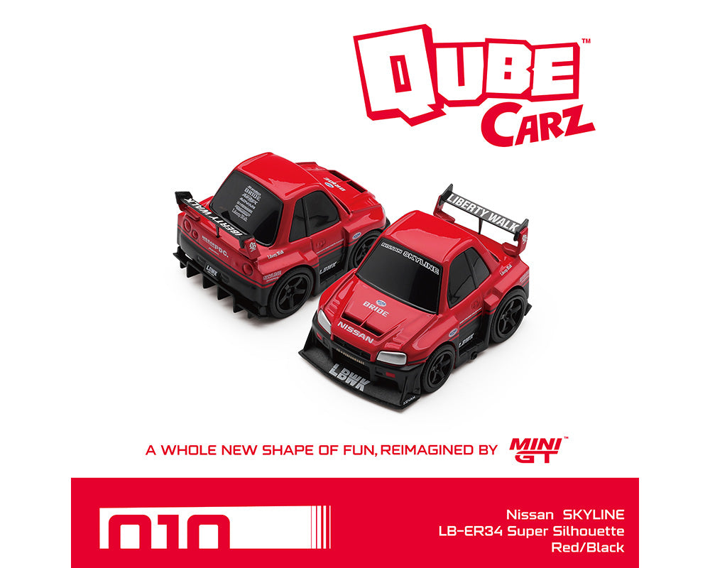 (PRE-ORDER) Mini GT QubeCarz Series 3 Assortment Inner Box Sealed Case of 6