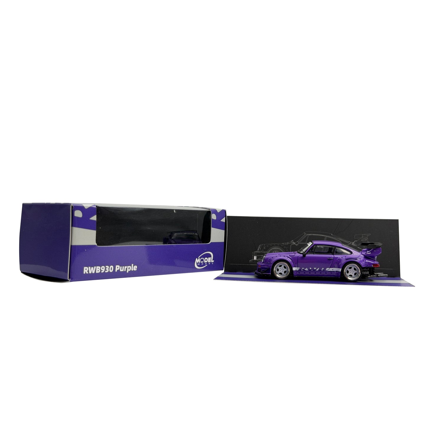 (PRE-ORDER) MODELMODEL 1:64 RWB 930 Purple MM64-RWB930-003