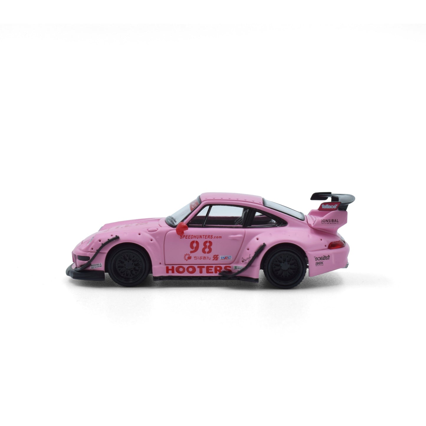 (PRE-ORDER) MODELMODEL 1:64 RWB 993 Hooters Matte Pink 98 MM64-RWB993-007