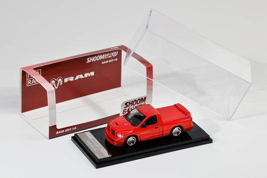 (PRE-ORDER) Shoom64 by GCD 1:64 2003 RAM SRT-10 LHD RED SHOOM-103-002