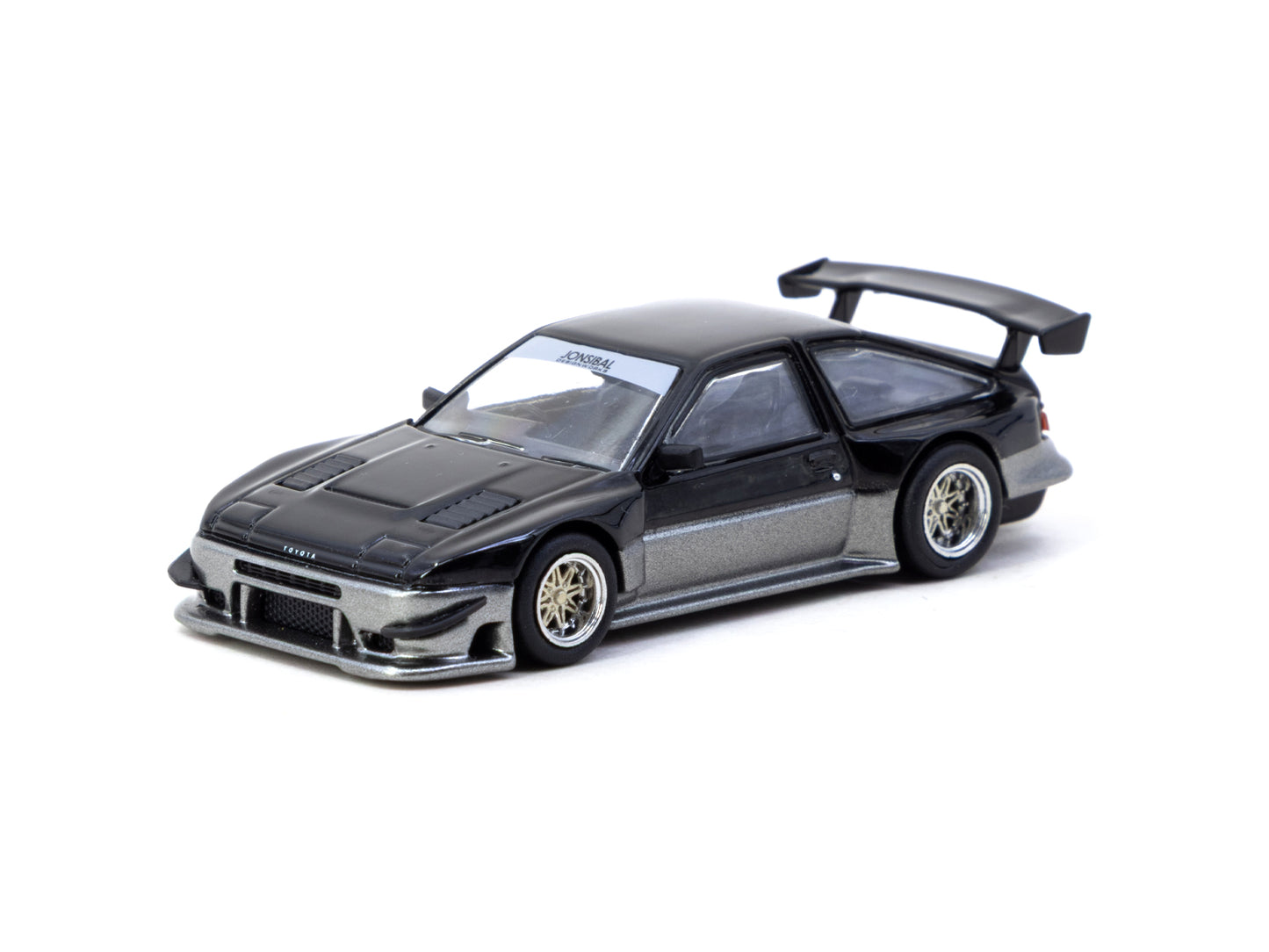 (PRE-ORDER) TARMAC WORKS GLOBAL64 1:64 Toyota Sprinter Trueno AE86 Widebody Black/Grey T64G-060-BG