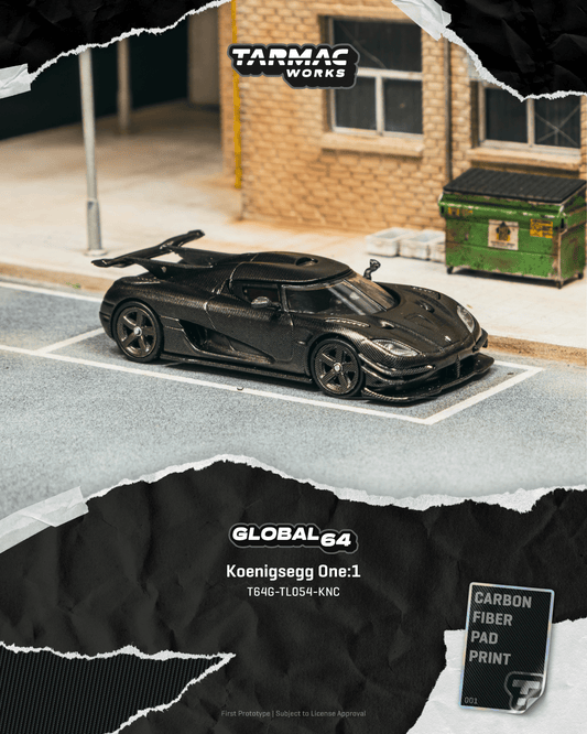 (PRE-ORDER) TARMAC GLOBAL64 1:64 Koenigsegg One:1 KNC T64G-TL054-KNC
