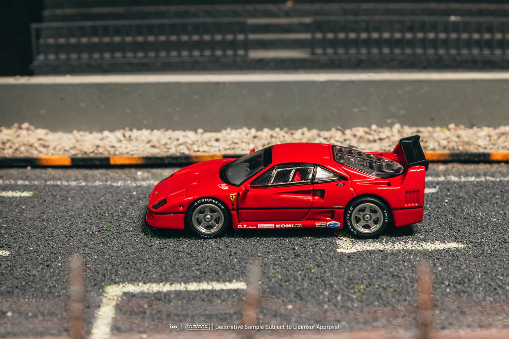 (PRE-ORDER) TARMAC WORKS ROAD64 1:64 Ferrari F40 Red T64R-076-RE2