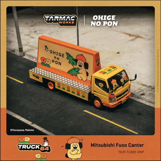 (PRE-ORDER) TARMAC WORKS TRUCK64 1:64 Mitsubishi Fuso Canter OHIGEnoPON T64T-TL002-ONP