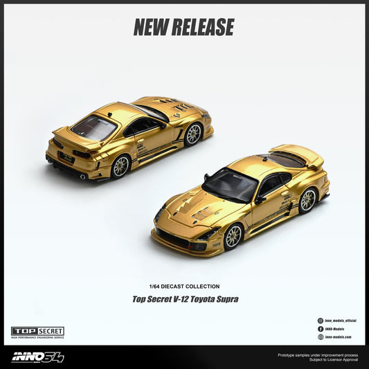(PRE-ORDER) INNO64 1:64 TOP SECRET V12 SUPRA IN64-A80TSV12-01