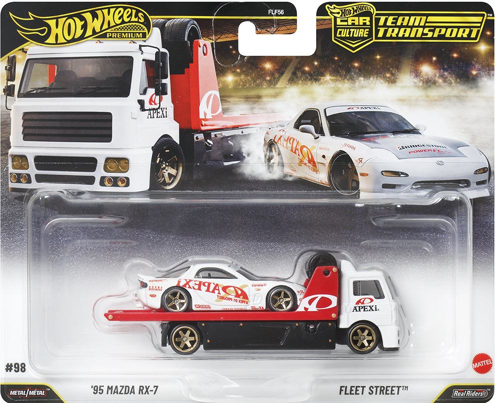 (PRE-ORDER) 2027 Hot Wheels 1:64 Team Transport 2026 N Case Assortment Factory Sealed Case of 4 FLF56-957N