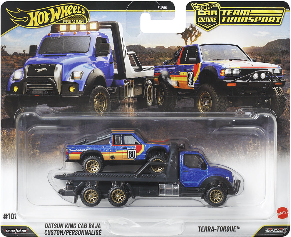 (PRE-ORDER) 2027 Hot Wheels 1:64 Team Transport 2026 N Case Assortment Factory Sealed Case of 4 FLF56-957N