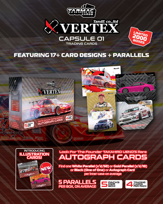 (PRE-ORDER) Tarmac Cards Vertex Capsule 01 Full Box