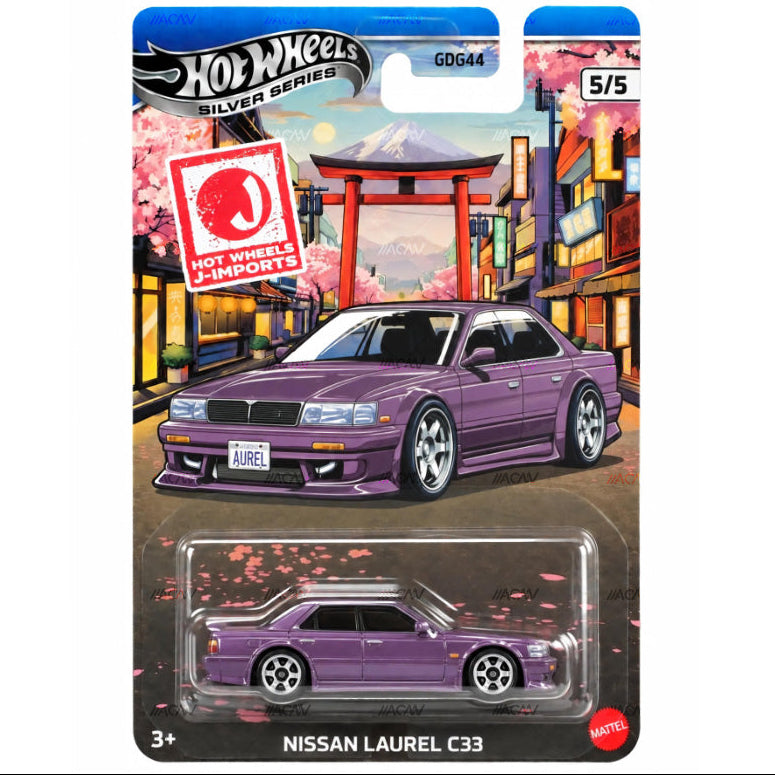 (PRE-ORDER) 2027 Hot Wheels 1:64 HW Themed Automotive Asst Mix 1 Hot Wheels J-Imports (GDG44-958A) Factory Sealed Case of 10