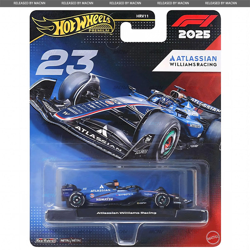 (PRE-ORDER) Hot Wheels 1:64 F1 2025 Racing Premium M Assortment HRV11-956M