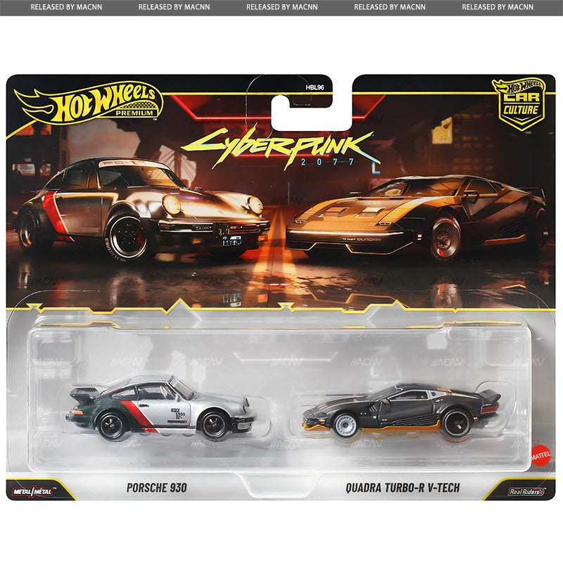 (PRE-ORDER) 2026 Hot Wheels 1:64 Premium Car Culture Two Pack Mix 4 Cyberpunk/ Black Hole/ McLaren Set of 3