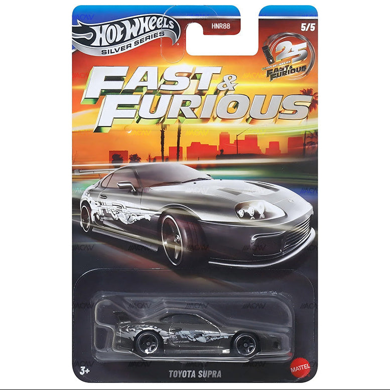 (PRE-ORDER) 2026 Hot Wheels Silver Series Fast & Furious Themed Mix 4 Factory Sealed Case of 10 Cars HNR88-9C6Q