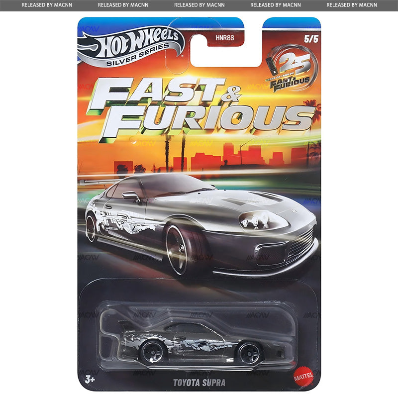 (PRE-ORDER) 2026 Hot Wheels Silver Series Fast & Furious Themed Mix 4 Set of 5 Cars