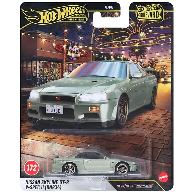 (PRE-ORDER) 2027 Hot Wheels 1:64 Premium Boulevard Mix 2 #171-#175 Full Set of 5 Cars