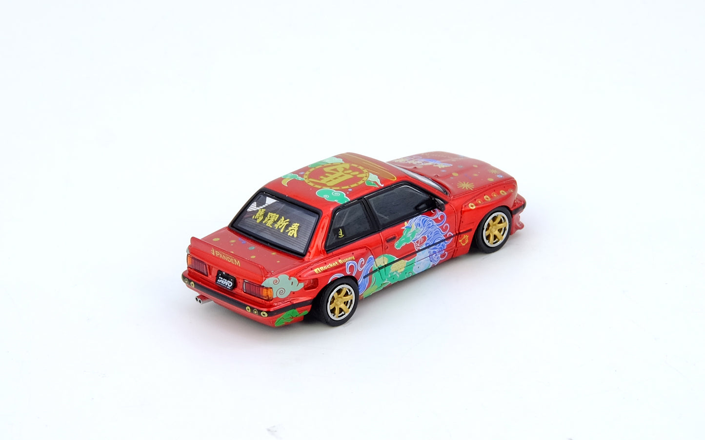 (PRE-ORDER) INNO64 1:64 PANDEM ROCKET BUNNY E30 The Year Of The Horse 2026 Limited Edition IN64-E30P-CNY26 **CHASE CARS ARE RANDOMLY PACKED**