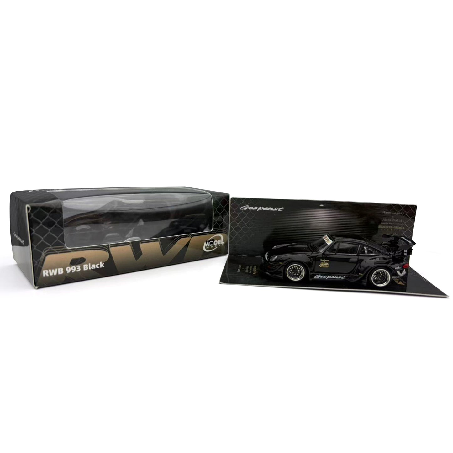 (PRE-ORDER) MODELMODEL 1:64 RWB 993 Black MM64-RWB993-004