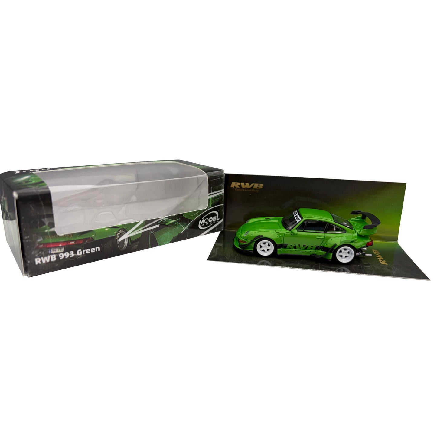 (PRE-ORDER) MODELMODEL 1:64 RWB 993 Green MM64-RWB993-008